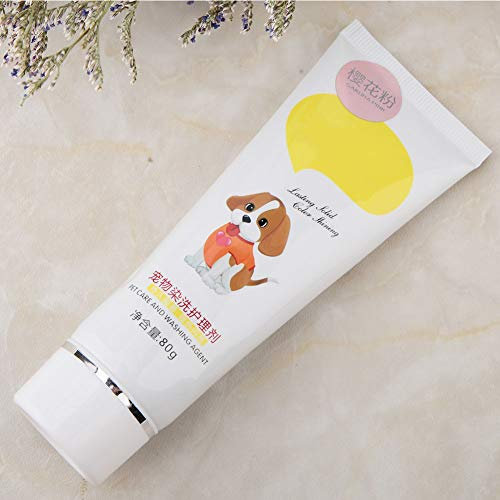 Tinte Profesional para el Pelo de 80 g, Brillante y Duradero, para Perros y Gatos Blancos, Color Verde/Morado, Rosa, para Mascotas Coloridas y Vibrantes (Rosa)