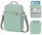 MoKo 9-11 Inch Tablet Sleeve Bag Handle Carrying Case with Shoulder Strap Fits 11inch iPad Air M3, iPad A16 2025, Pro 11 inch, iPad 10/9/8/7th Gen, Tab S8/S9 11, Cyan