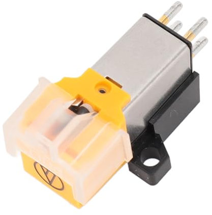 AT91 Standard-Plattenspieler-Tonabnehmer mit Beweglichem Magnet, Konischer Tonabnehmer-Tonabnehmer mit Präzisem Magnetkopf und Langlebigem Magnetstift für Hohe Klangqualität