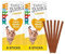 Webbox Tasty Sticks Cat Treats, Cheese - Kitten Friendly, Wheat and Grain Free, No Artificial Colours (25 x 6 Packs)