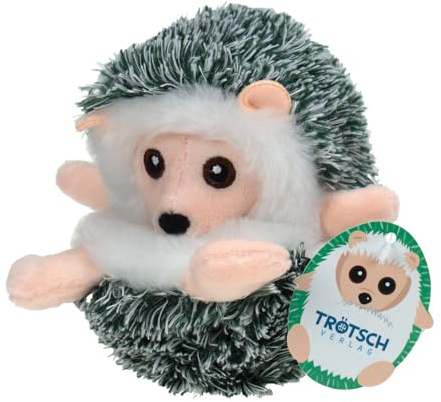 Trötsch Plüschigel grün: Plüschtier Stofftier Kuscheltier
