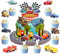 Cars Tortendeko, 21 Stücke Car Geburtstags Kuchen Dekoration, Auto Cake Topper, Tortendeko Kindergeburtstag, Küchendeko Kindergeburtstag, Kuchendeko Geburtstag fur Junge, Mädchen