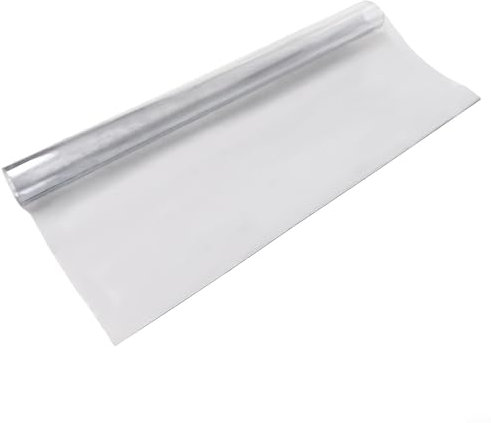 WIIYENA Transparente Schreibtischunterlage, 60 x 100 cm, wasserdichter PVC-Tischschutz, rutschfeste Tischunterlage, transparent, öldicht, stilvolle Couchtischmatte