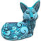 Fuchs-Übertopf, 12,7 x 10,2 cm, kleine Vase, realistische und ausdrucksstarke Liegehaltung, Blumenvase, wetterbeständiges Kunstharz, dekorative Vasen für Zuhause, Büro, Garten, dekorative Vasen,