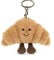 Croissant Schlüsselanhänger Bag Charms,Croissant Kuscheltier Taschen Anhänger Tasche,Mini Bag Charm Plüsch Keychain Cute,Süßeplush Weiches für Frauen/Mädchen/Kinder Geschenk Dekoration Tolle Idee