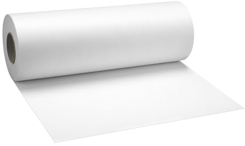 Honoson 65 ft x 20.5 Inch Kiln Shelf Paper Roll for Glass Fusing | Ceramic Fiber Paper, High Temperature Insulation Gasket Material, Fireproof Kiln Sheet, for Microwave, Stove, Fireplace