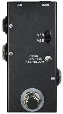 Aby Line Guitar Effect Pedal Ersatz Aby Box Line Selectors Switches Small Gitarre Effect Pedal Einfach Zu Bedienen