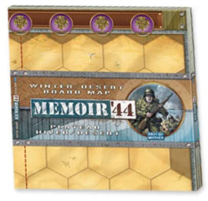 Days of Wonder - Memoir '44: Expansion - Winter Desert Board Map - Board Game