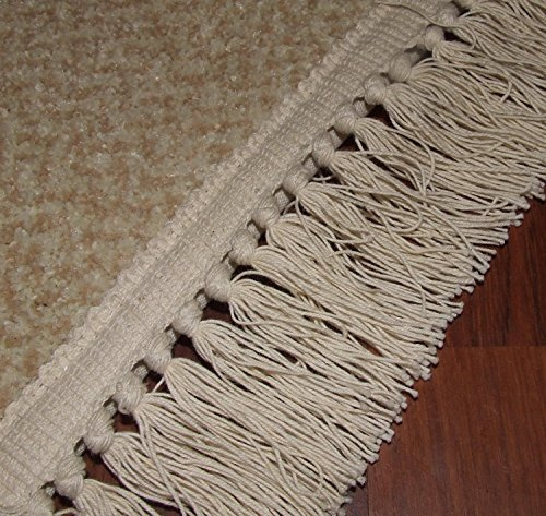 teppich aus Baumwolle, Fransen (182 cm)