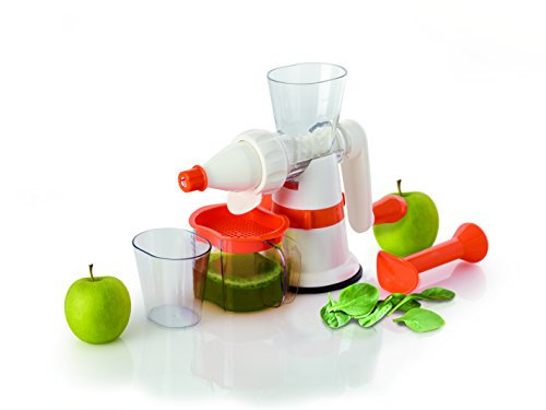 Farberware - Exprimidor manual profesional, color blanco y naranja