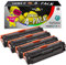 YELLOW YETI 4er Pack 131X 131A 731 Premium Toner kompatibel für Laserjet Pro 200 Color MFP M276nw M276n M251nw M251n | CF210X 2.400 Seiten CF211A CF212A CF213A 1.800 Seiten