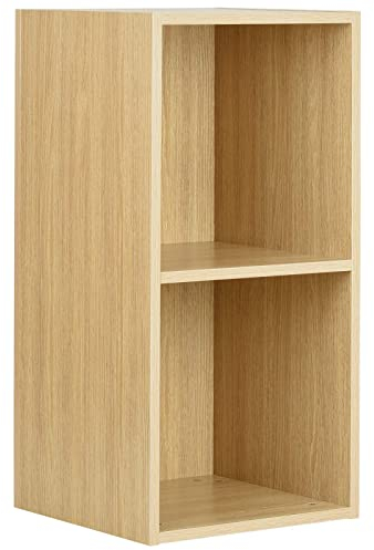 Hartleys Oak Effect Vinyl Record Storage Box - Choice Of Size