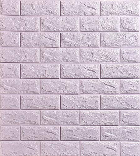 Stickers Muraux 3d Brique, YTAT Papier Peint Briques 3d, DIY Auto-Adhésif Autocollants la Maison Chambre, Salon, Cuisine