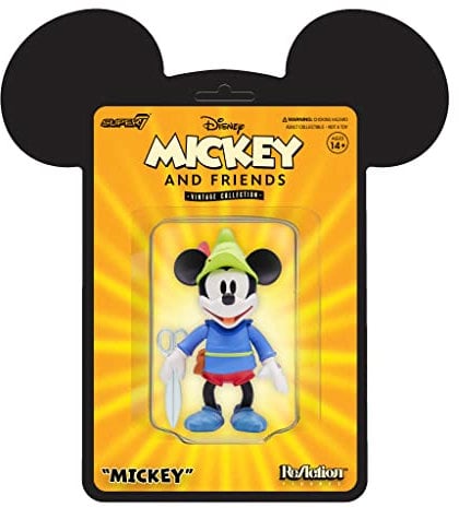 SUPER7 - Disney Reaction Figure - Brave Little Tailor Mickey Mouse