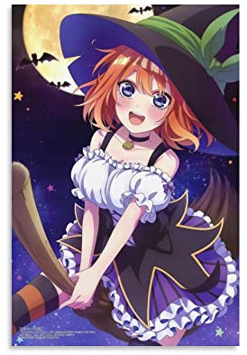 2022 New Anime The Quintessential Quintuplets Poster Wanddekoration Modern Home Artworks 40 x 60 cm