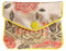 Diarypiece Traditionelle Seiden-Tasche, chinesische Stickerei, Schmuck-Rolle, Organizer