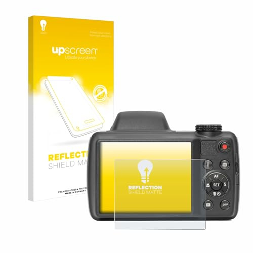 upscreen Schutzfolie für Kodak Pixpro AZ528 | Entspiegelter Displayschutz Made in Germany Anti-Reflex Displayschutz-Folie Matt Anti-Fingerprint