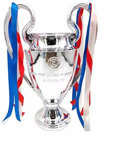NaiiiL 2024 Neue Fußball Champions League Pokal Trophäe Kostenlose Gravur Für Gedenkfans Geschenke,16cm