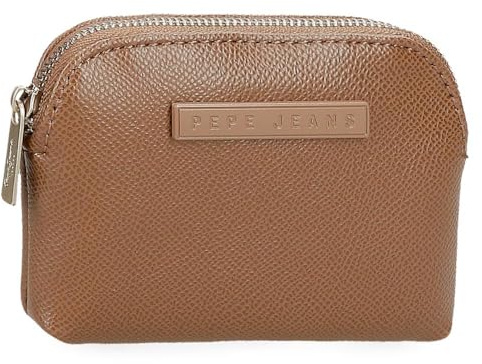 Pepe Jeans Elia Geldbörsen, Portemonnaies und Brieftaschen, lässig, aus Kunstleder. Breite, verstellbare Riemen, die sich Ihrer Taille anpassen. Vordertasche. Von Joumma Bags