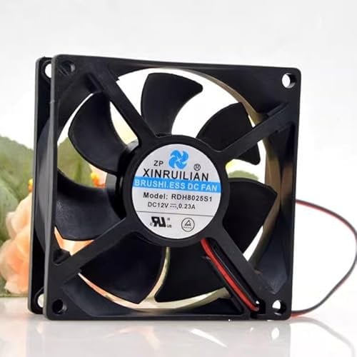 RDH8025S1 12V 0.23A 8025 8CM 2-wire chassis cooling fan