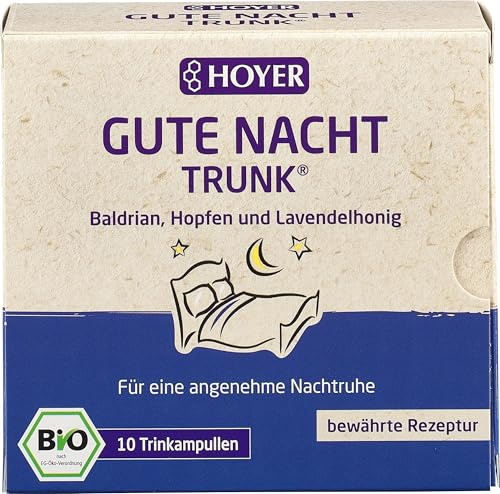 HOYER Gute Nacht-Trunk Trinkampullen, 10 St. Ampullen