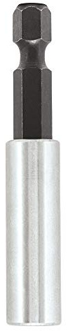 Trend Snappy 58mm Magnetic Bit Holder for 25mm Screwdriver Bits | Quick Release Holder Securely Holds 25mm Bits For Fast Changes And Easy Access, SNAP/BH/58