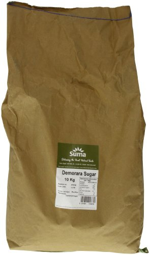 Suma Bagged Down Demerara Sugar 10 kg (Pack of 1)