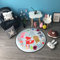 Lily & Her Friends – Bodenschutzmatte für das Sofa, Bett, Schrank, Tee Tisch, Stuhl, Wohnzimmer, Schlafzimmer, rund Teppich, Infant Klettern Matratze, Multifunktions-, rutschfest und waschbar