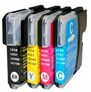 Inkoem M-LC980C Tonerkartusche, kompatibel mit Brother LC980XL/1100XLC