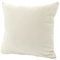 heimtexland ® Samt-Kissen Kissen-Bezug Sofa-Kissen 50x50 Creme Typ641
