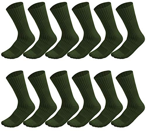4/12 Pairs US Army Military Boot Socks Combat Trekking Hiking Policemen Firefighter Security Guard Out Door Activities Socks