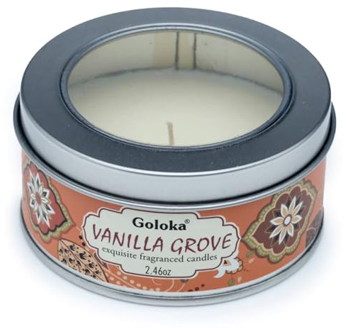 Goloka Vanille-Wachskerze aus der Dose
