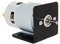 CHANCS Herramienta Eléctrica 775 DC Motor Doble Eje 12V/24V 4000RPM 8000RPM con Asiento Fijo para Mini Sierra de Mesa