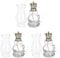 YARNOW Led Tischleuchte 3 Vintage Petroleumlampe Rustikale Öllampen Laternenkammerlampe für Die Innenbeleuchtung Vintage Tischlampe