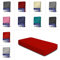 Winter Spannbettlaken Flausch Warm Thermo Fleece Kuschelig Weich Flauschig Bettlaken Spannbetttücher, Größe:180x200 cm - 200x200 cm, Farbe:rot