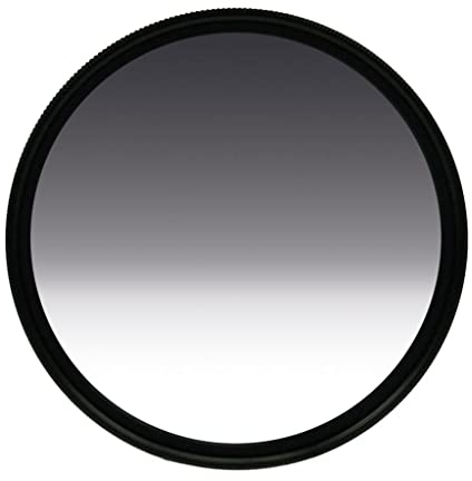 Dörr Digiline Grauverlaufsfilter, 2 Blendenstufen, ND 0,6X, aus stabilem Resin Material, farbneutraler Schraubfilter mit Frontgewinde (82 mm)
