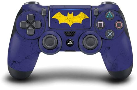 Head Case Designs Offizielle Batman DC Comics Batgirl Logos Und Comicheft Vinyl Haut Gaming Aufkleber Abziehbild Abdeckung kompatibel mit Sony PlayStation 4 PS4 DualShock 4 Controller