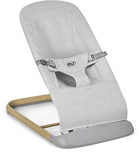 Hamaca Ms Swing, Hamaca ergonómica para recién nacidos desde el nacimiento hasta los 9 Kg, Hamaca con vaivén Natural - Plegable Y Portatil 2 En 1