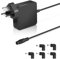 Universal 65W Laptop Charger for ASUS,Power Aadapter with 5 Tips for ASUS VivoBook S13/S14/S15/S17,ZenBook,Lenovo IdeaPad,Lenovo Chromebook and Includ Computer Laptop Power Supply Cord