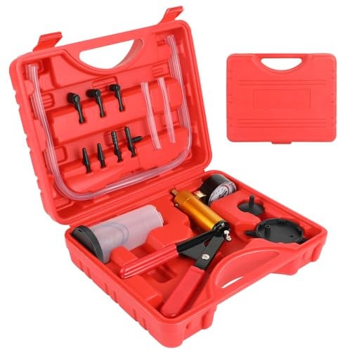 ASUNCELL Kit de Prueba de Bomba de Freno de Bomba de Vacío, Kit de Prueba de Bomba de Vacío de Freno, Kit de Prueba de Bomba de Vacío de Mano, Kit de Prueba de Bomba de Vacío de Freno Manual