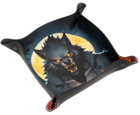 Würfeltablett - Werwolf 22 x 22 cm