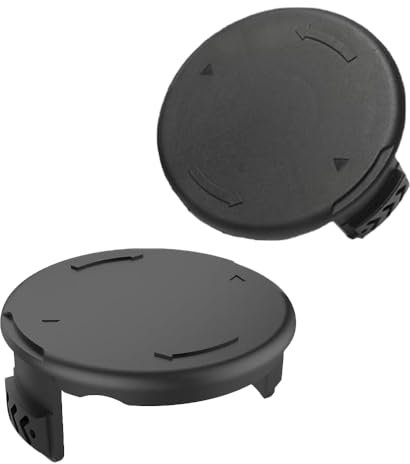 Dcszgzw Trimmer Spool Caps,2Pcs Replacement Spool Cover Caps, Compatible with Bosch Easygrasscut 18 23 26 Art 23/26,Part Cover for Grass Trimmer