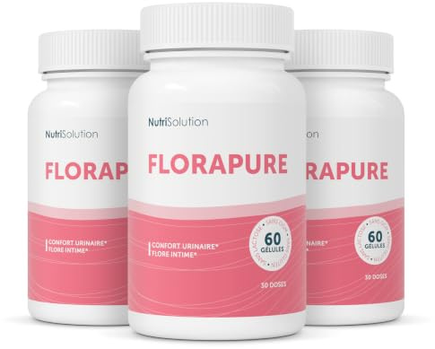 FloraPure von NutriSolution: - Unterstützung der Harnwege – Natürliche Kombination aus Cranberry, D-Mannose und Pilosella – Fördert das Wohlbefinden der Blase und der Harnwege – 60 Kapseln (3)