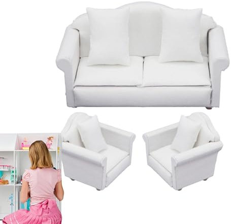 Canapé de - Canapé Moderne de en Peluche | Canapé de Meubles de, canapé réaliste, Meubles de Maison de, décoration de Maison de, Jouet de Meubles de canapé, Jeu de