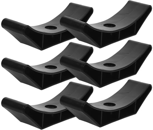 BCOATH Hantelablage Kurzhantel 6Er Set Pp Schwarz