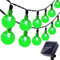 Solar Garden Lights Outdoor, 36ft 60 LED String Lights Waterproof, Solar Powered Crystal Ball Indoor/Outdoor Fairy Lights Decorative for Garden, Patio, Yard, Festival, Parties (Green)