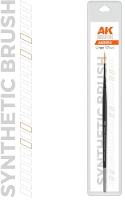 AK Interactive AKB018 Synthetic Paint Brush - Liner 17mm