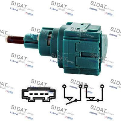 Bremslichtschalter Schalter Bremslicht Kompatibel mit Audi A3 Cabrio A4 B6 Limo Kombi B7 B8 A6 Allroad C6 C5 A8 D3 1997-2016 von Autoteile Gocht