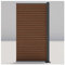 HORI® Sichtschutzzaun Rhombus-Style Anbauelement schmal | WPC Windschutz | Robuster Zaun für Garten & Terrasse | Erweiterbares Sichtschutzsystem | Modernes Design I I Aufschrauben I Braun