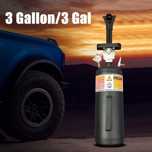 Reifen Reifenfüller Booster 12L Reifenbooster Reifenschockfüller Maximaler Druck 1,0 MPa Befüllhilfe Luftreifen Bead Sealer, für Motorräder und batteriebetriebene Fahrzeuge